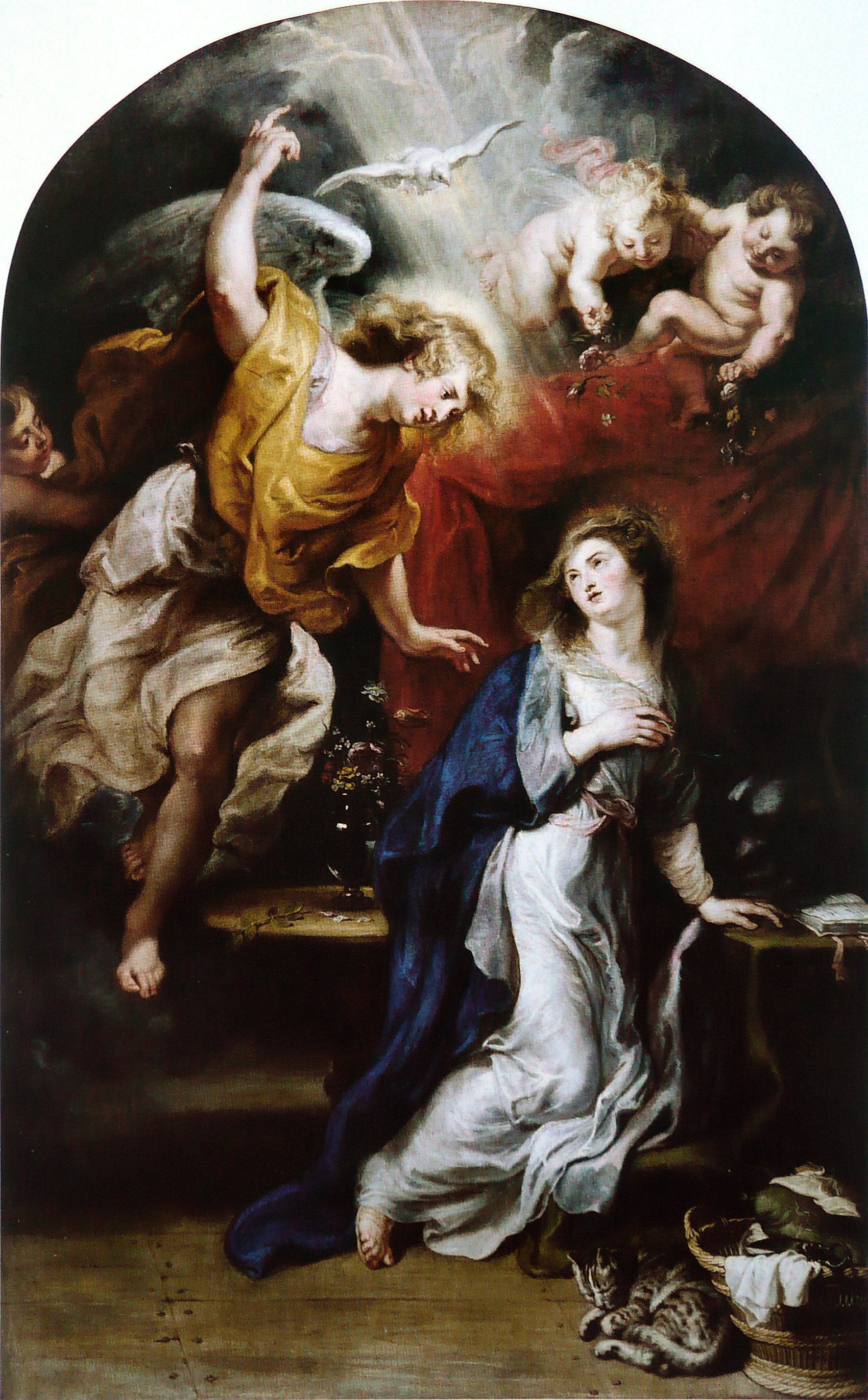 A Anunciação - Peter Paul Rubens