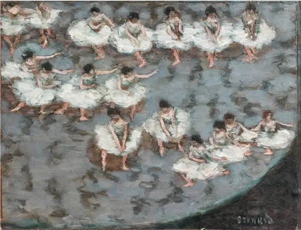 Reproduction du tableau « Danseuses - Pierre Bonnard » par Alpha Reproduction en peinture à l’huile