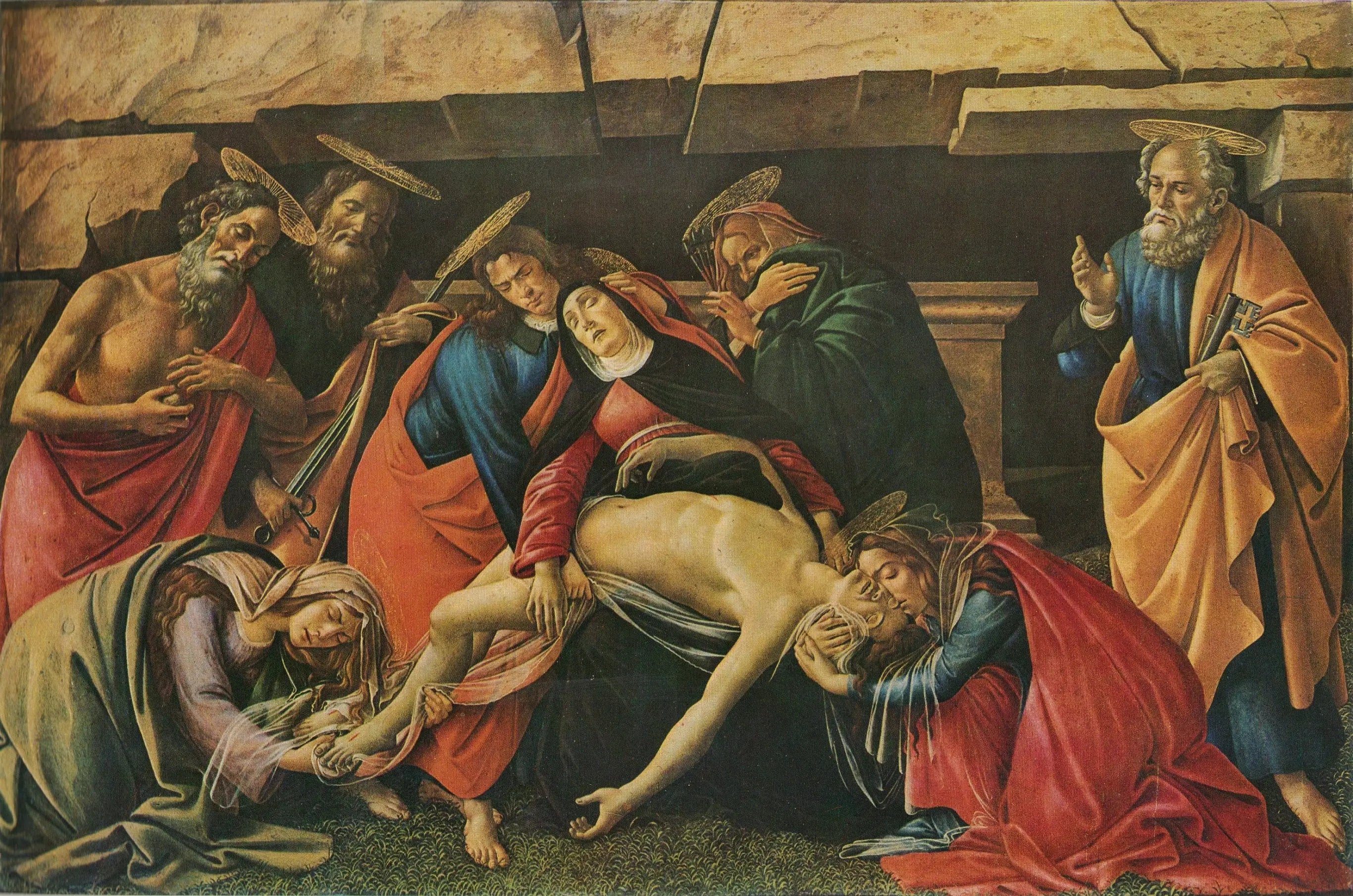 La Lamentation sur le Christ mort - Sandro Botticelli - Alpha Reproduction