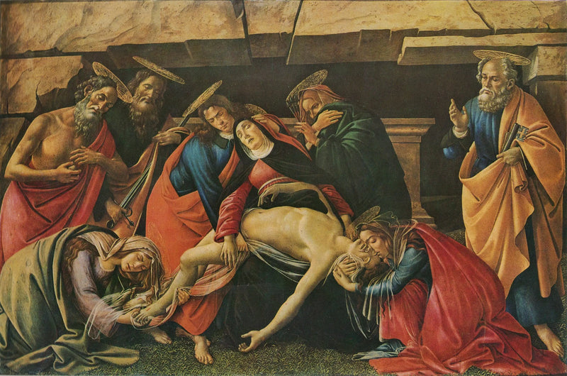 A Lamentação sobre o Cristo Morto - Sandro Botticelli