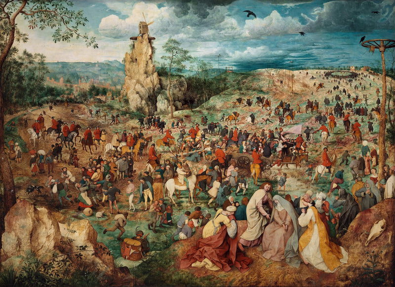 O Carregamento da Cruz - Pieter Brueghel, o Velho