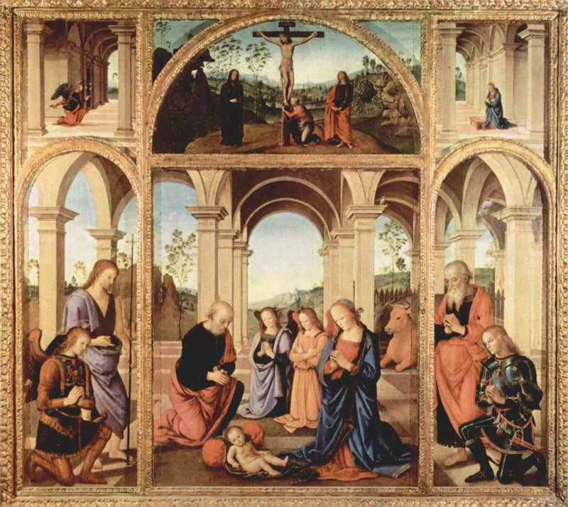 Poliptico Albani Torlonia - Pietro Perugino