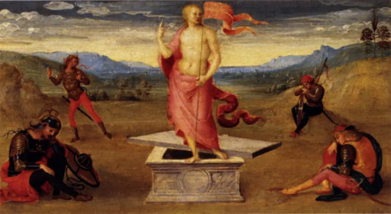 Ressurreição - Pietro Perugino