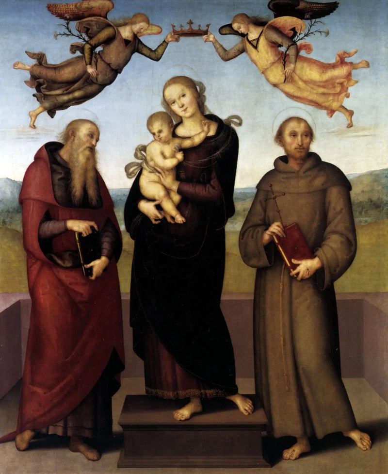 A Virgem de Lorette - Pietro Perugino