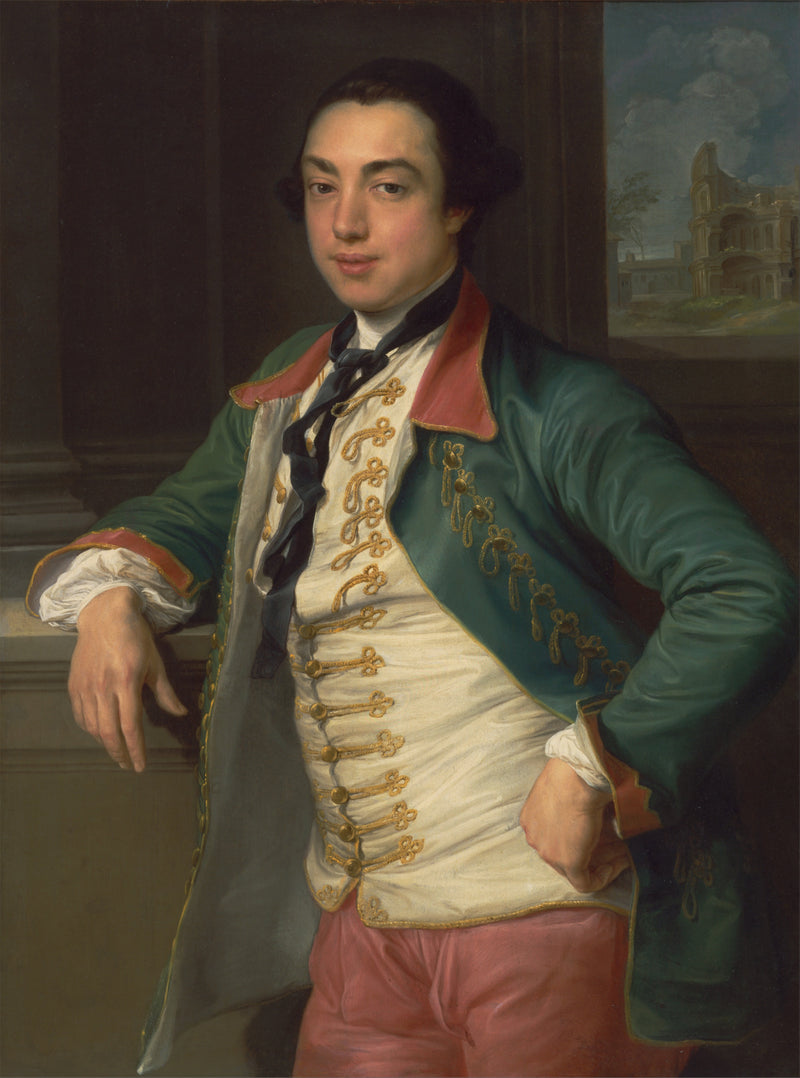 James Caulfeild, quarto visconde de Charlemont (mais tarde primeiro conde de Charlemont) - Pompeo Batoni