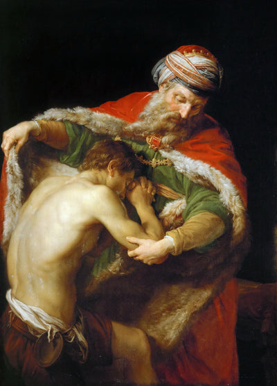 Le Retour du fils prodigue - Pompeo Batoni - Alpha Reproduction