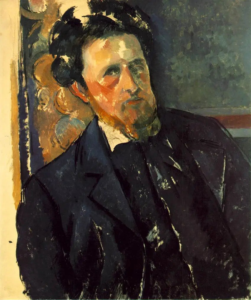 Reproduction du tableau « Portrait de Joachim Gasquet - Paul Cézanne » par Alpha Reproduction en peinture à l’huile
