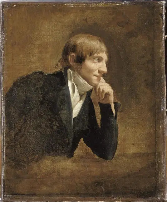 Retrato de Pierre-Joseph Redouté - Louis-Léopold Boilly