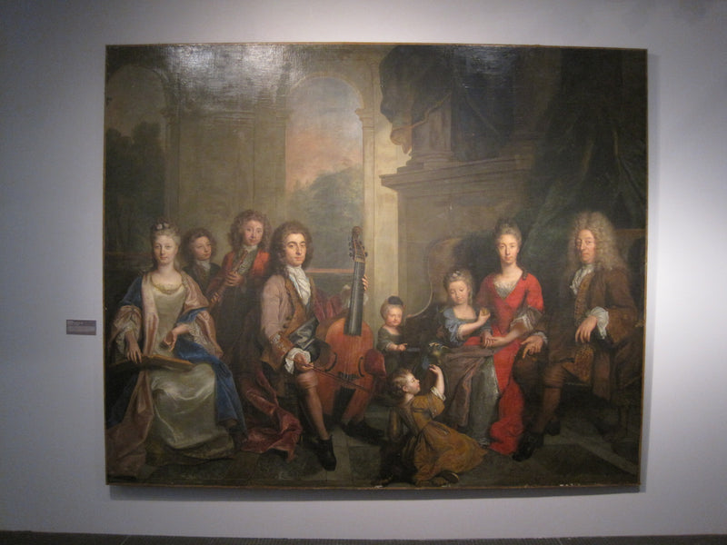Portrait de la famille Boutin de Diencourt - Nicolas de Largillière