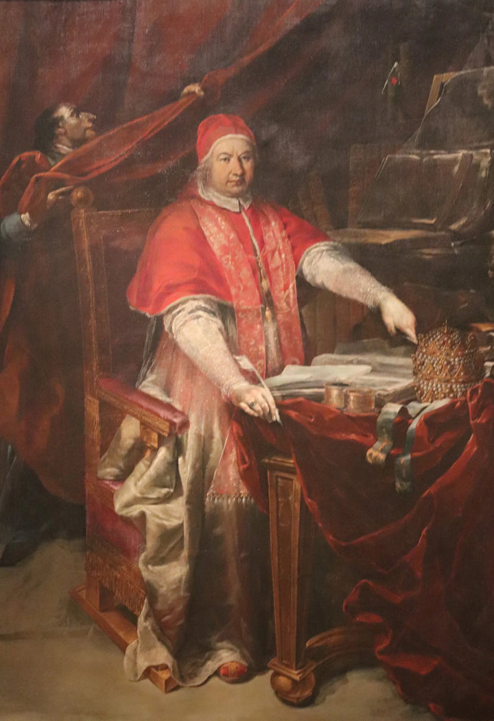 Portrait de Benoît XIV - Giuseppe Maria Crespi