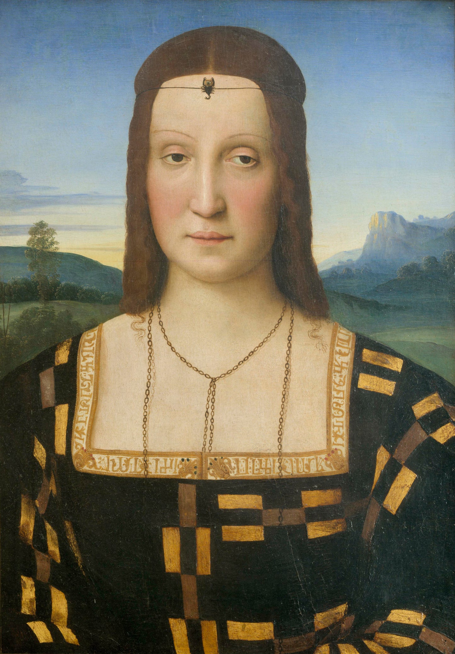 Retrato de Élisabeth Gonzaga - Raphaël (pintor)