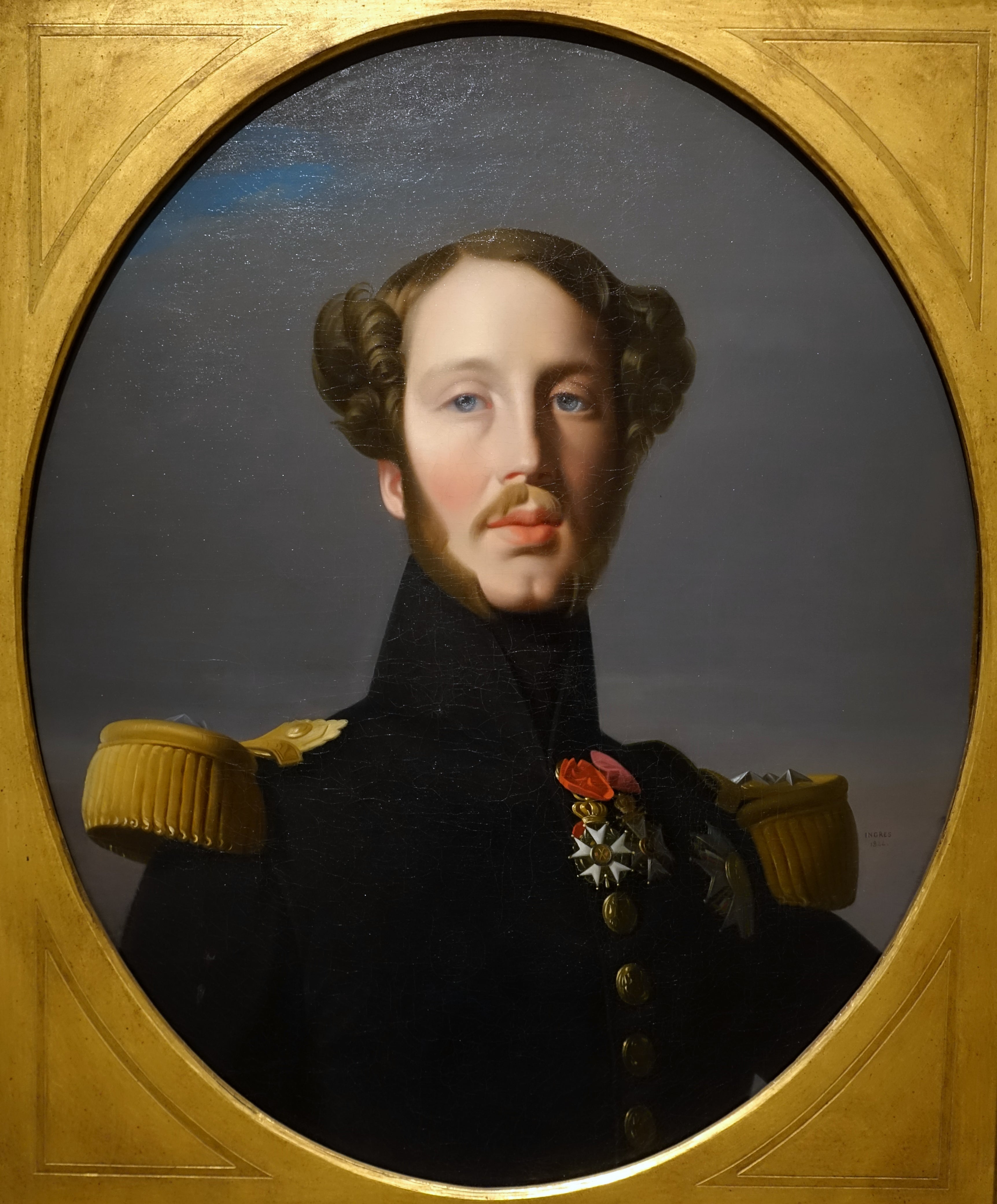 Retrato de Ferdinand-Philippe d'Orléans - Jean-Auguste-Dominique Ingres