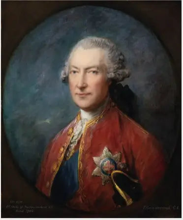 Retrato de Hugh Smithson (Percy), 1º duque de Northumberland (1714-1786), antigo Lord Lieutenant da Irlanda - Thomas Gainsborough