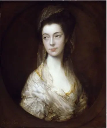 Retrato da Sra. Christopher Horton (1743-1808), futura duquesa de Cumberland - Thomas Gainsborough