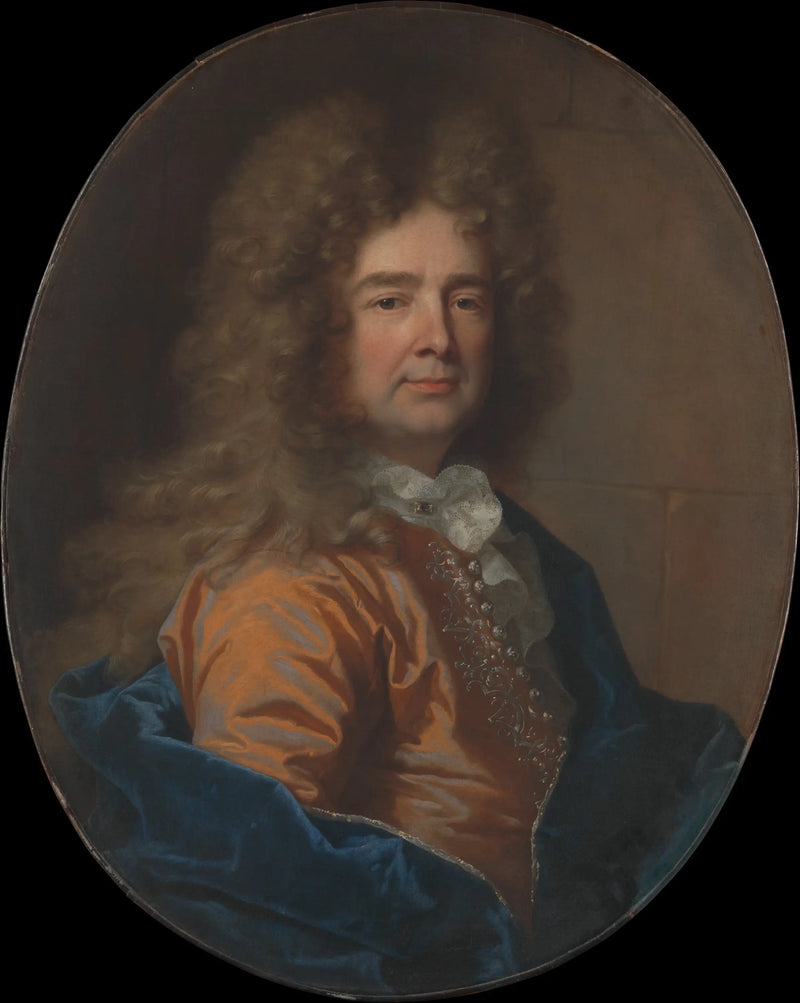 Retrato de homem - Hyacinthe Rigaud