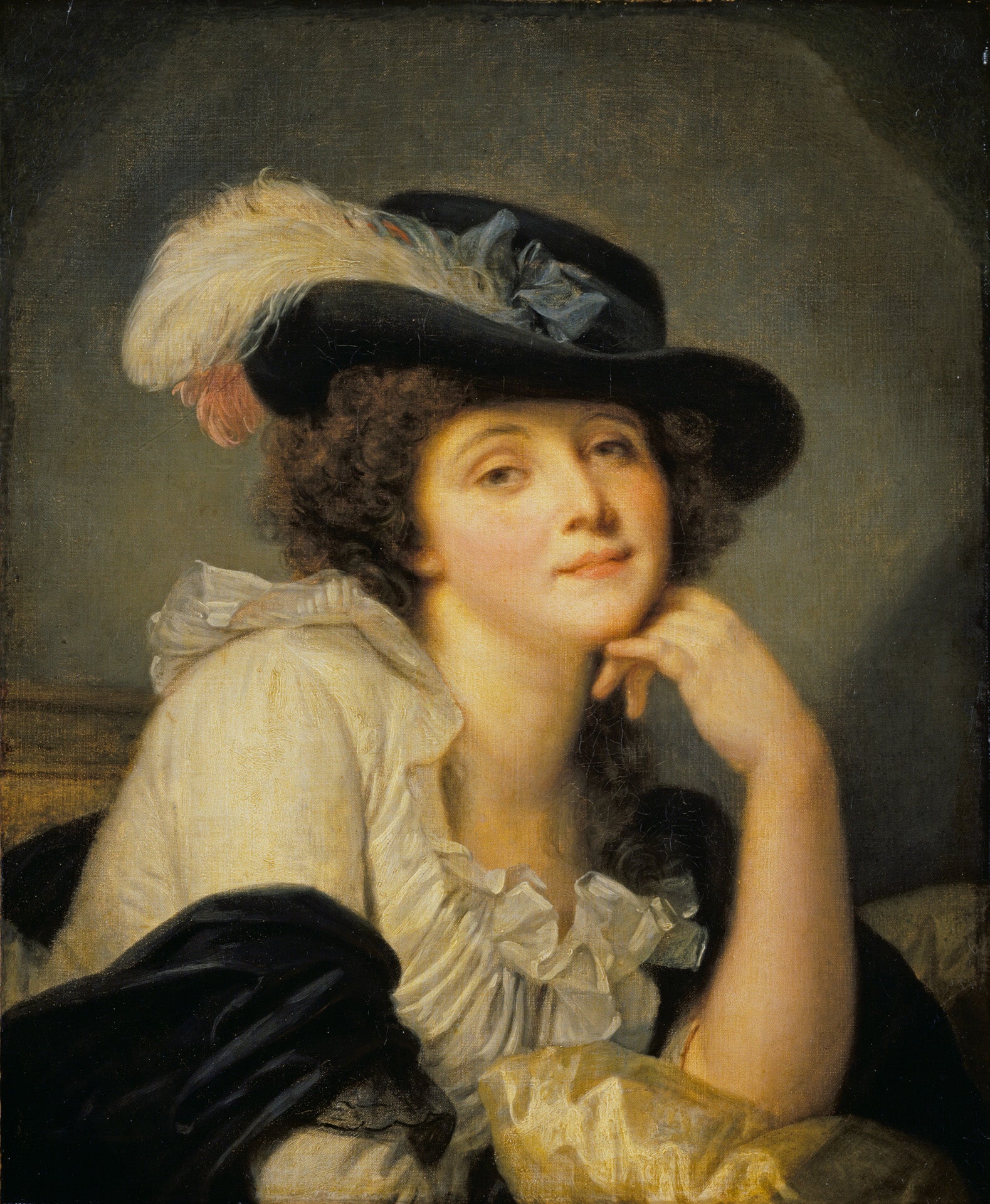 Portrait d'une dame, dit auparavant à tort Portrait de Sophie Arnould - Jean-Baptiste Greuze