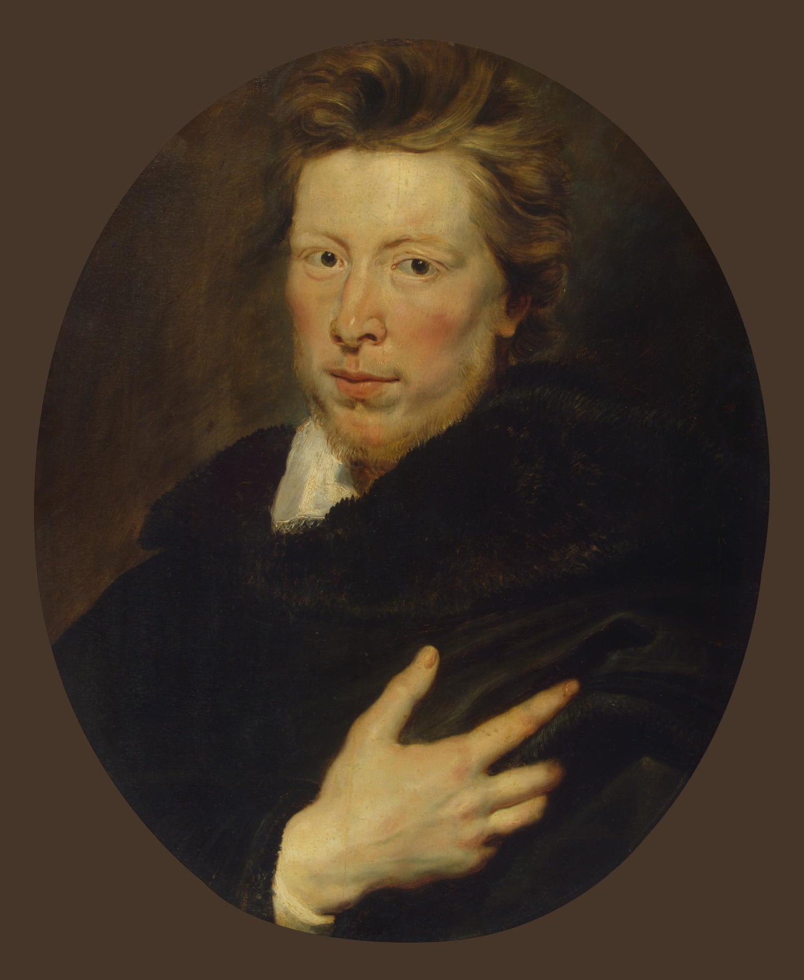 Portrait d'un jeune homme (Portrait de George Gaidge) - Peter Paul Rubens