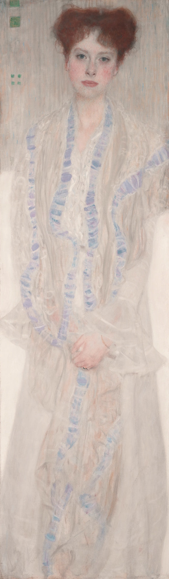 🌸 Retrato de Gertha Felssöványi – Gustav Klimt (cerca de 1902)