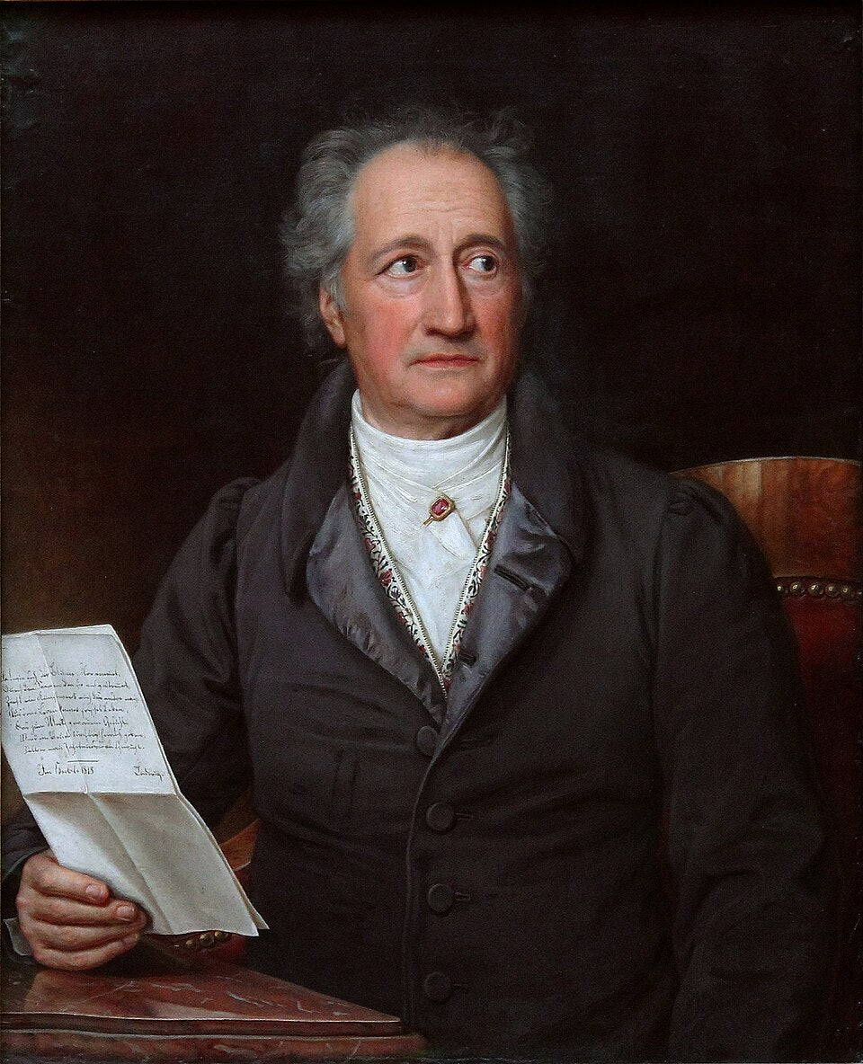 Retrato de Johann Wolfgang von Goethe – Joseph Karl Stieler