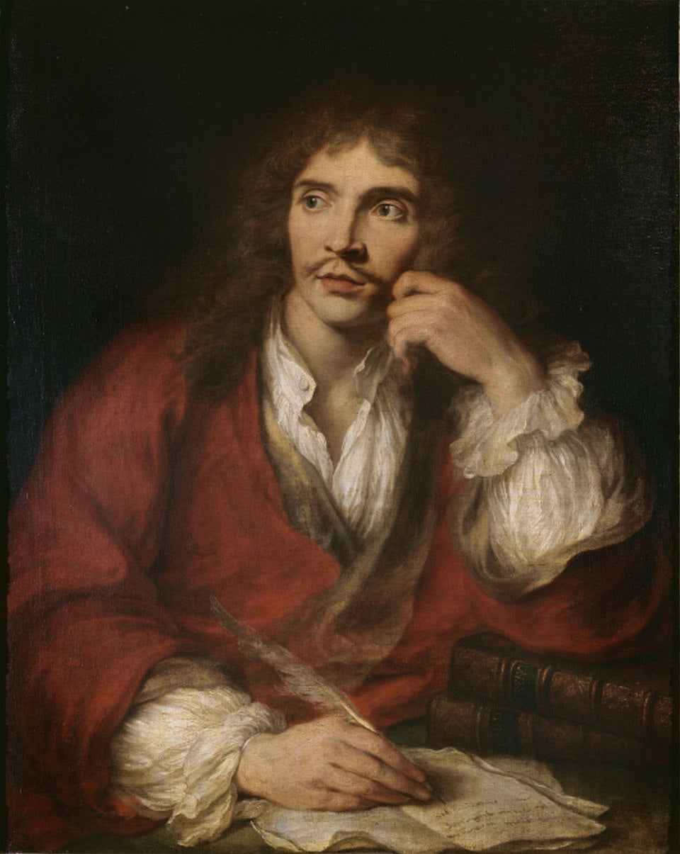 Retrato de Molière – Charles-Antoine Coypel (cerca de 1730)