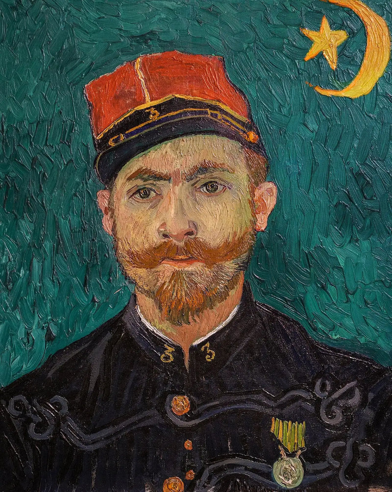 Retrato de Paul-Eugène Milliet - Vincent van Gogh