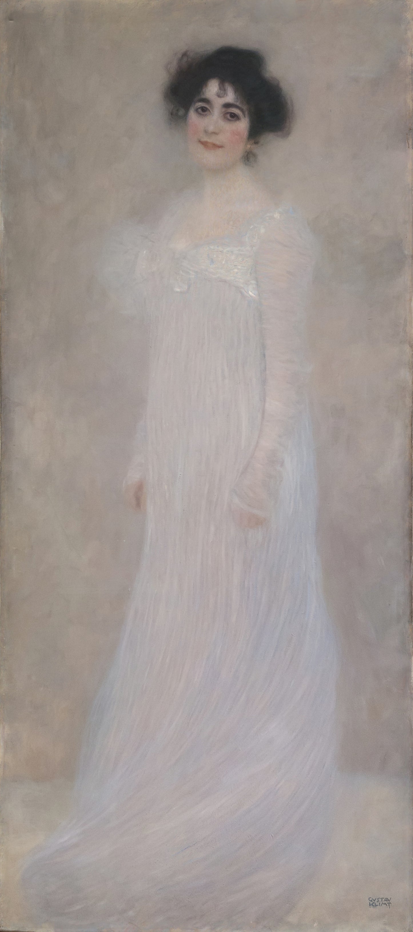 🎀👑 Retrato de Serena Lederer – Gustav Klimt (1899)