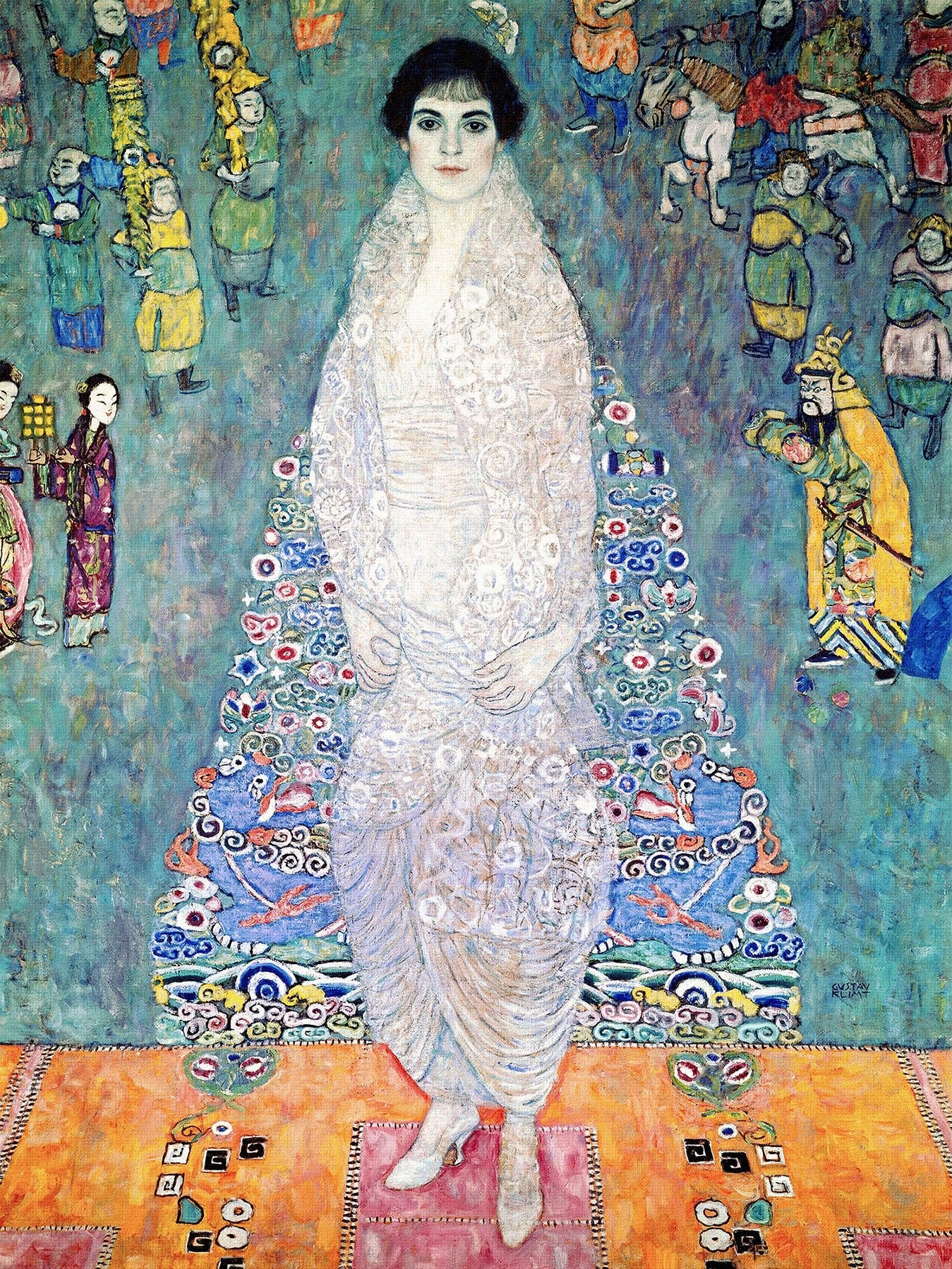 👑🎨 Retrato da Baronesa Elisabeth Bachofen-Echt – Gustav Klimt (1914–1916)