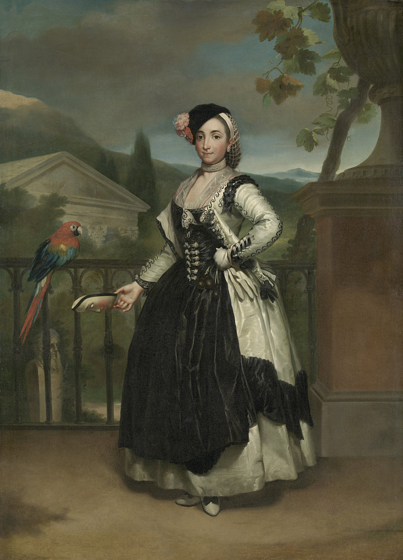 Retrato de Isabel Parreño y Arce, Marquesa de Llano - Anton Raphael Mengs