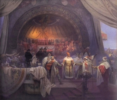 Le Roi Premysl Ottokar II de Bohême - Alphonse Mucha - Alpha Reproduction