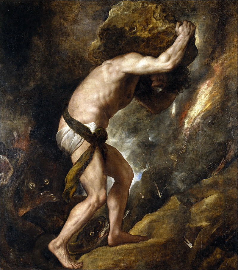 Sísifo - Titian