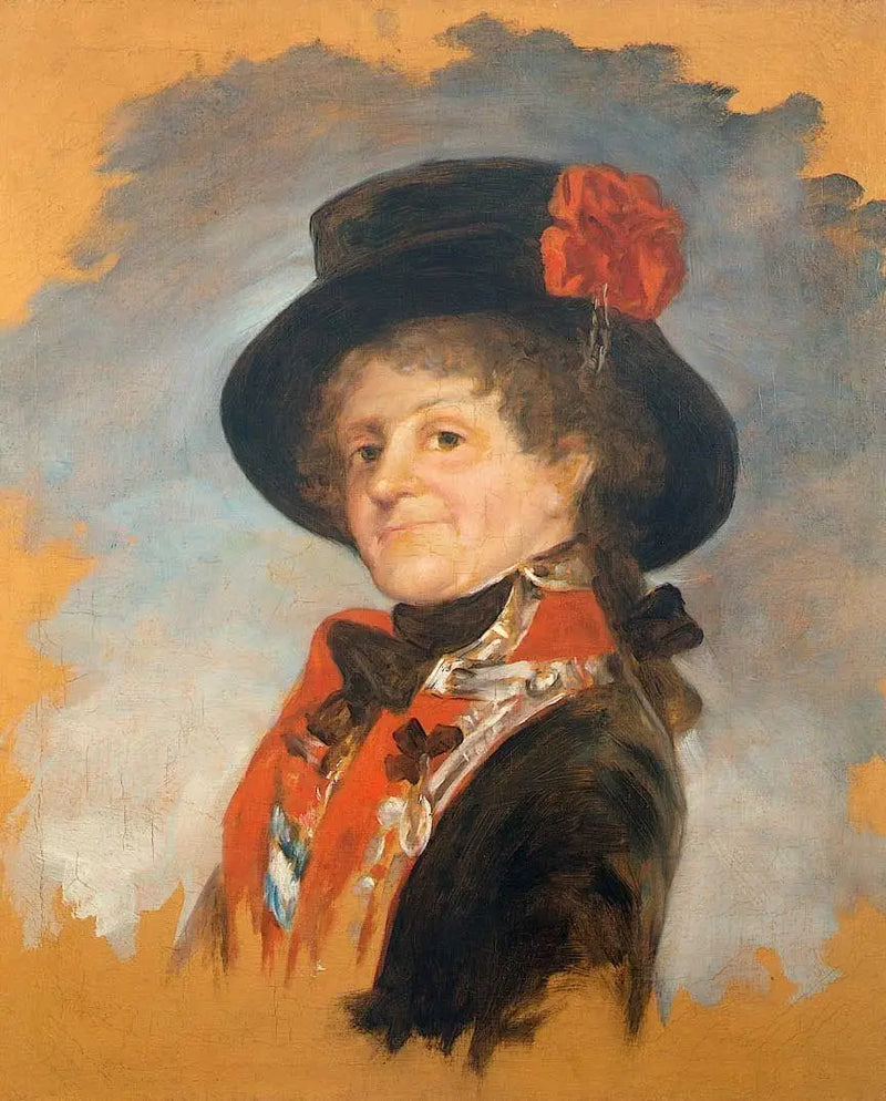 Retrato da rainha Maria Luísa da Espanha - Francisco de Goya