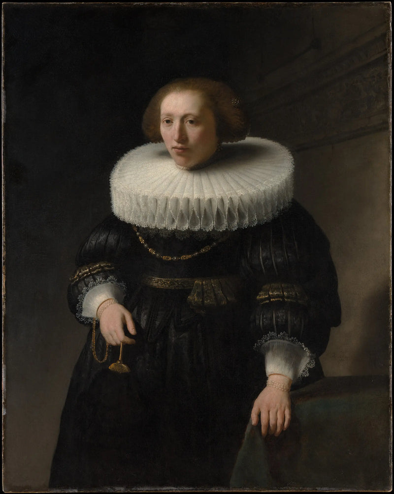Retrato de uma mulher, provavelmente membro da família Van Beresteyn - Rembrandt