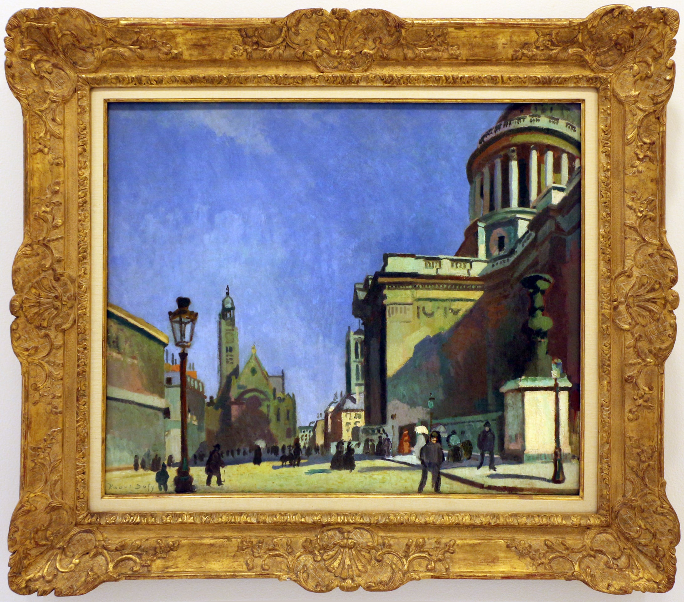 Le Panthéon et Saint-Étienne-du-Mont - Raoul Dufy