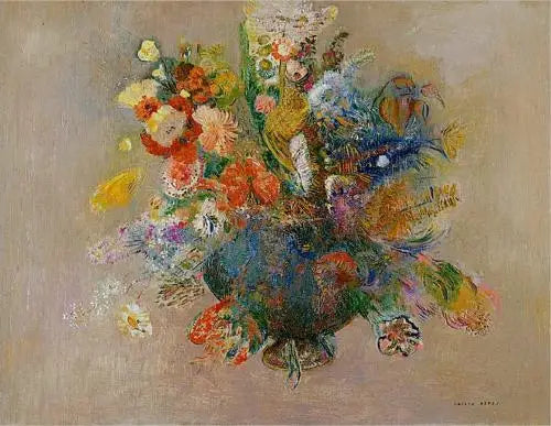 Buquê de flores - Odilon Redon