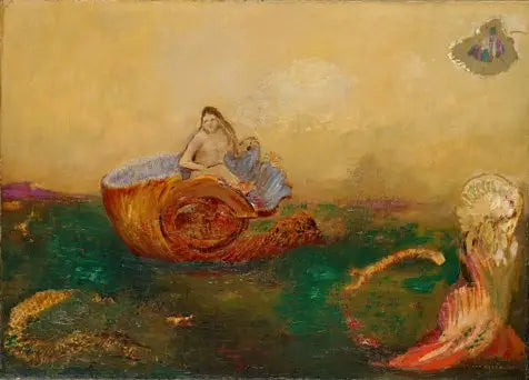 O nascimento de Vênus - Odilon Redon