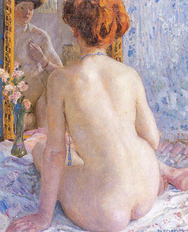 Reflexões (Marcelle) - Frederick Carl Frieseke