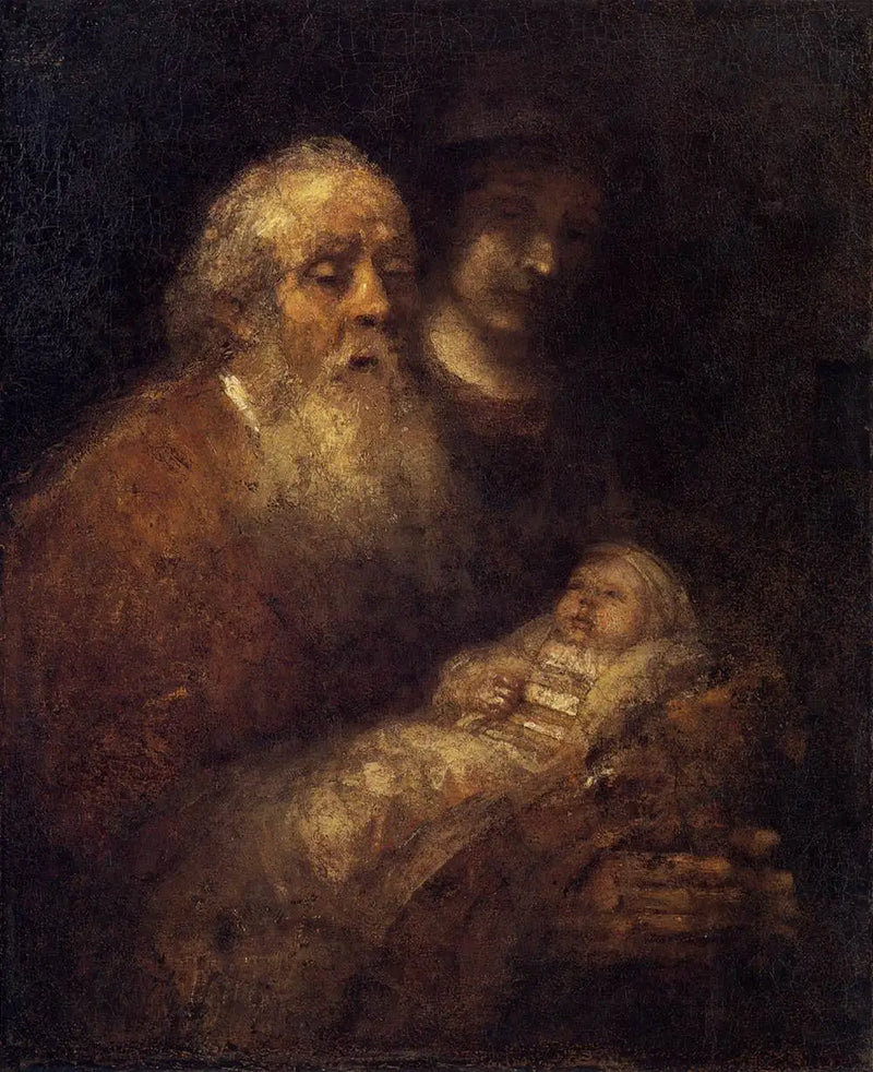 Siméon no Templo - Rembrandt