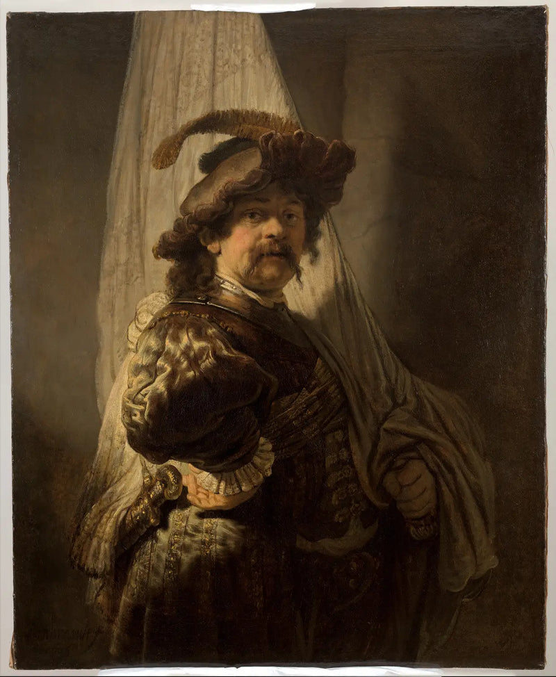 O Porte-drapeau - Rembrandt