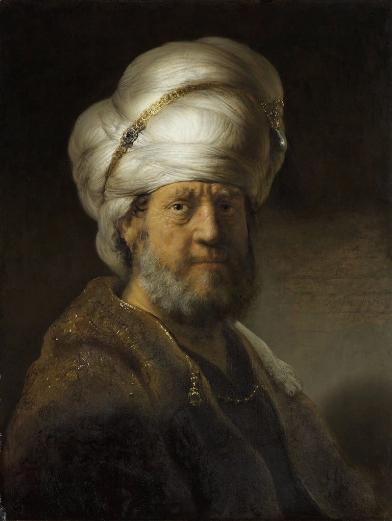 Homem em traje oriental - Rembrandt