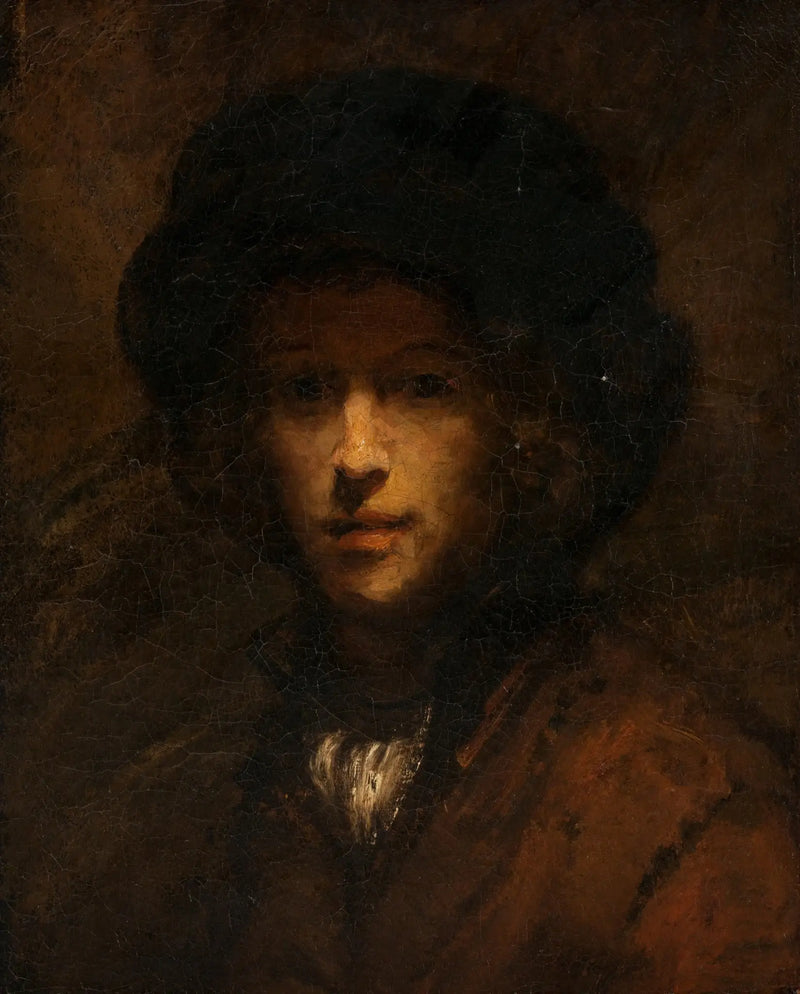 Retrato de Titus (sobrepintura removida entre 1908-1935) - Rembrandt
