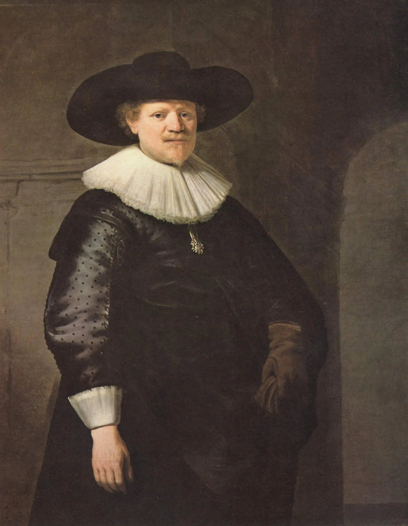 Retrato de Jan Harmensz. Krul - Rembrandt