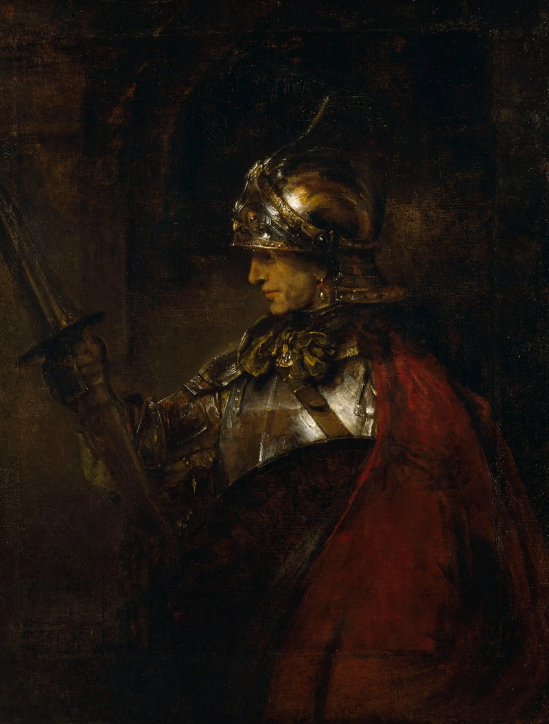 Homem de armadura - Rembrandt