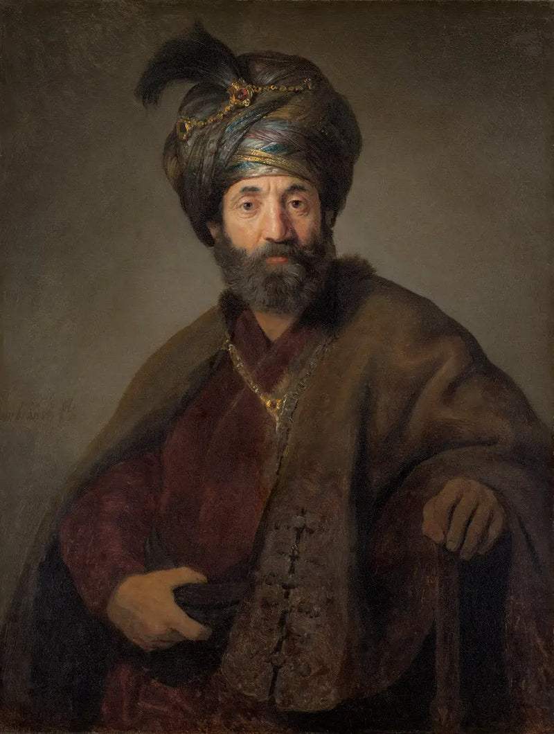 Homem em traje oriental - Rembrandt