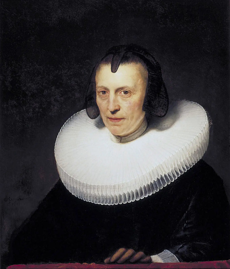 Retrato de Aletta Adriaensdochter - Rembrandt
