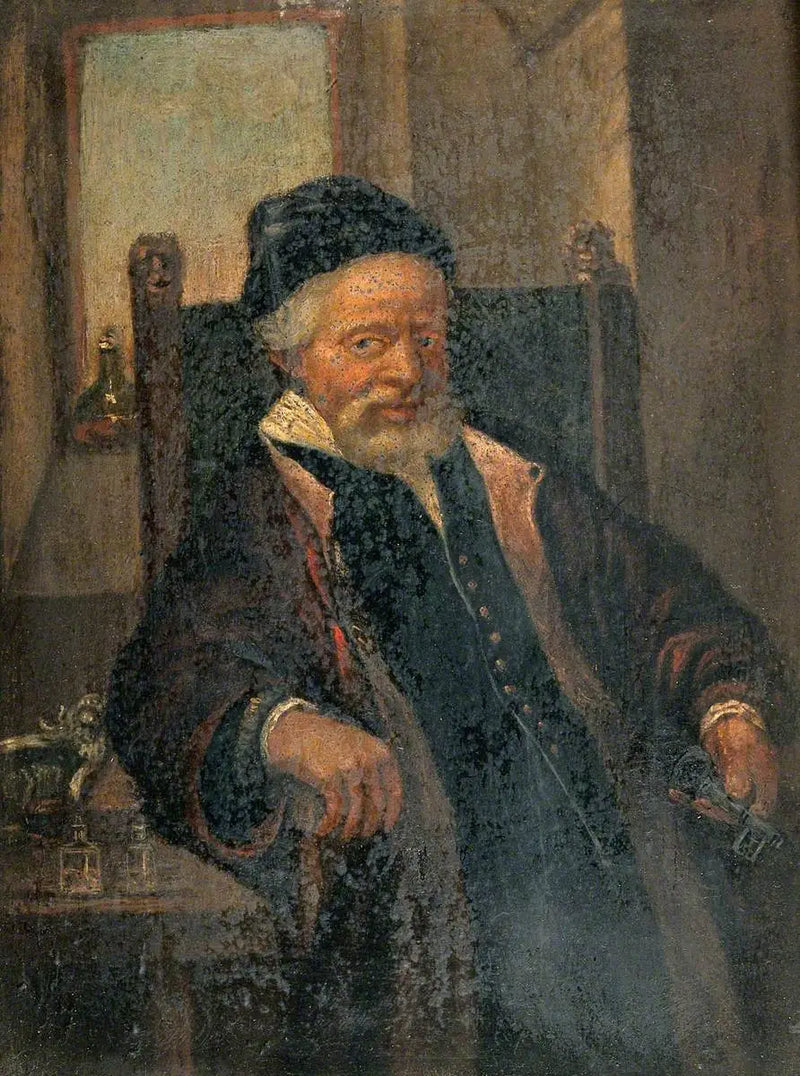 Jan Lutma, ou um membro da família Molins - Rembrandt