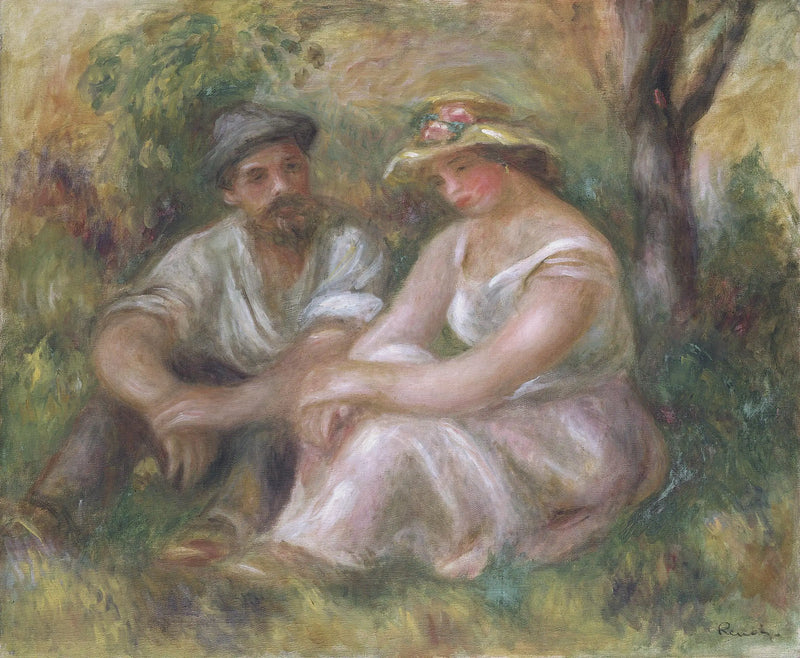 Conversa - Pierre-Auguste Renoir
