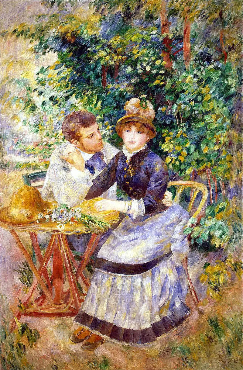 No Jardim - Pierre-Auguste Renoir