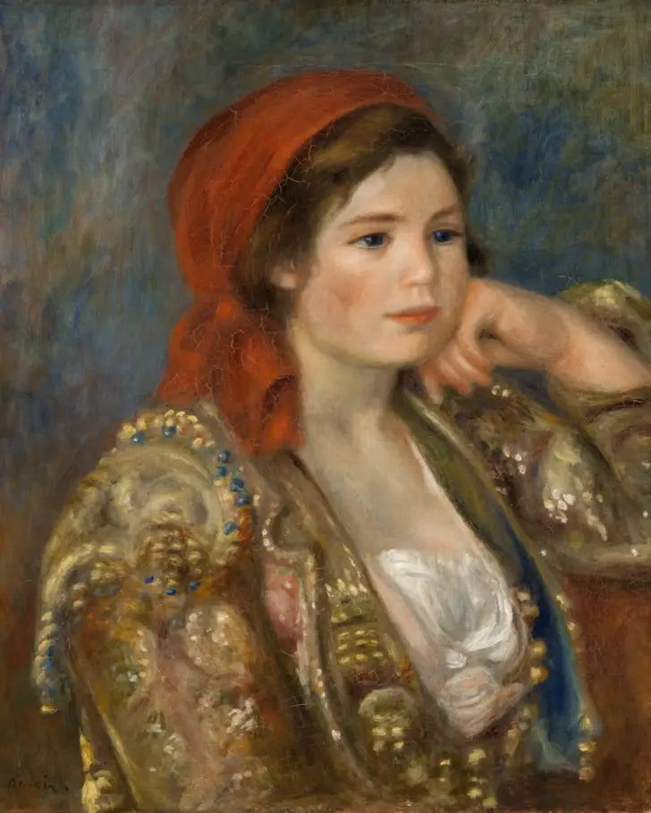 Menina com jaqueta espanhola - Pierre-Auguste Renoir