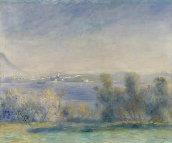 Reproduction du tableau « Paysage méditerranéen - Pierre-Auguste Renoir » par Alpha Reproduction en peinture à l’huile