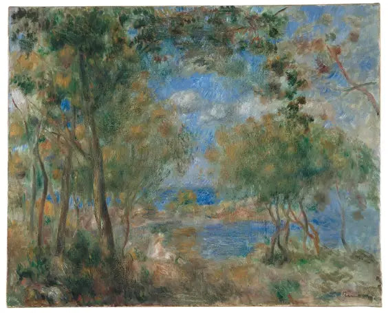 Paisagem perto de Noirmoutier - Pierre-Auguste Renoir